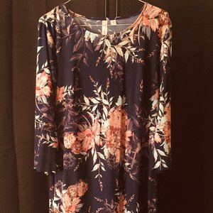 Blue Blossom Dress